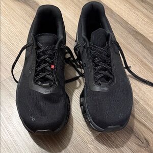 On Cloudmonster 2 Running Black Athletic Shoes women’s 8